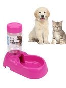 Alimentadores automáticos para cães, garrafa de água de plástico