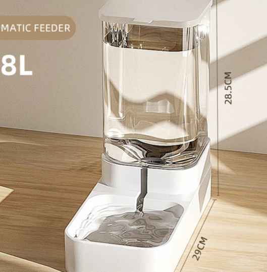 Dispensador automático de água e comida para animais de estimação