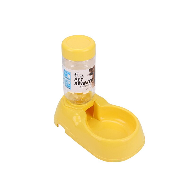 Alimentadores automáticos para cães, garrafa de água de plástico