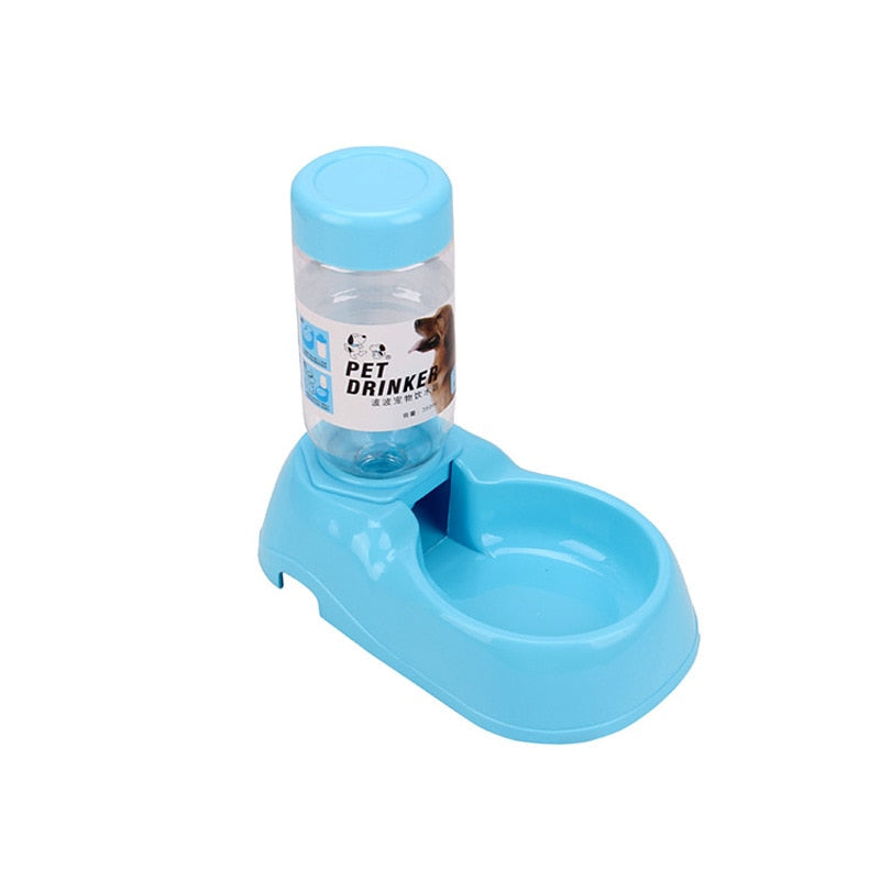 Alimentadores automáticos para cães, garrafa de água de plástico